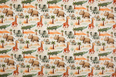 Baumwolljersey Digital Little Safari Animals